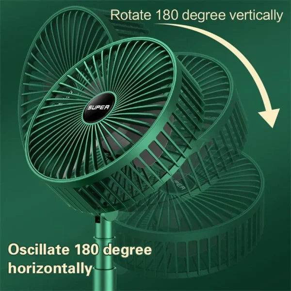 Telescopic Folding Fan